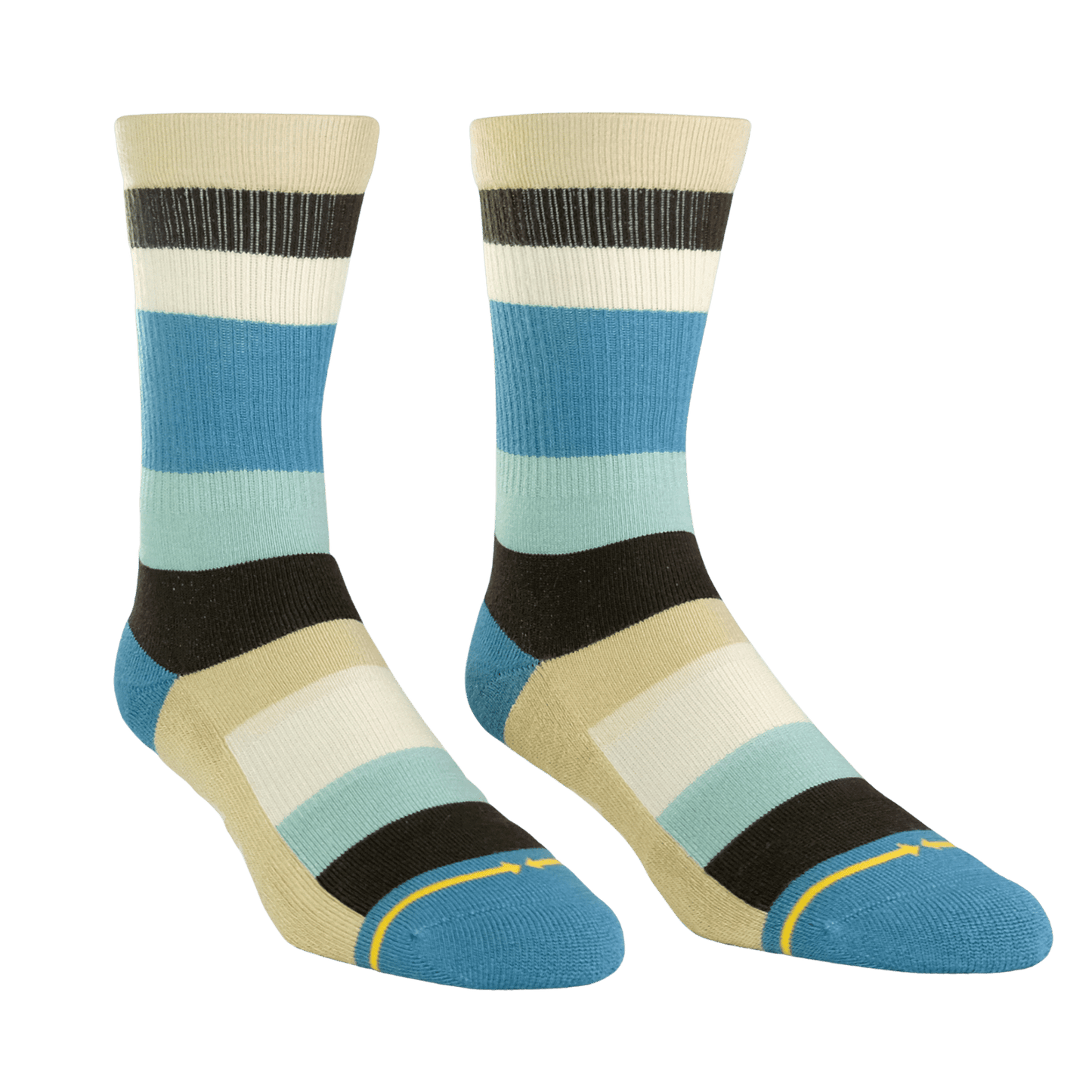 Spidey Seashore Bamboo Stripes Crew Socks