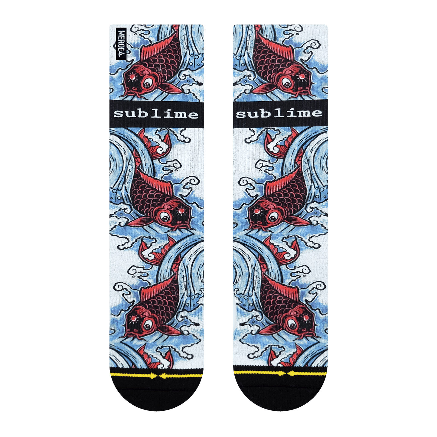 Sublime - Bad Fish Mid-Length Socks by Sublime