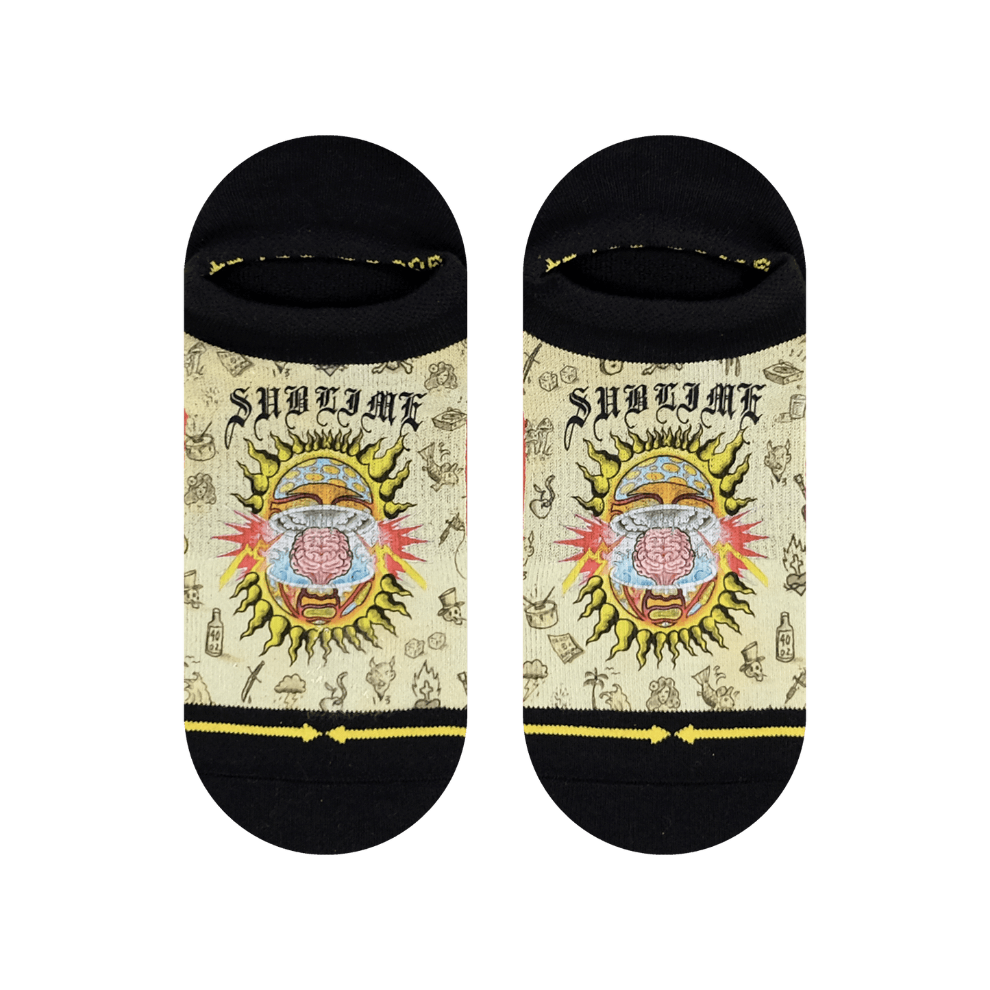 Sublime No Show Socks 4-Pack