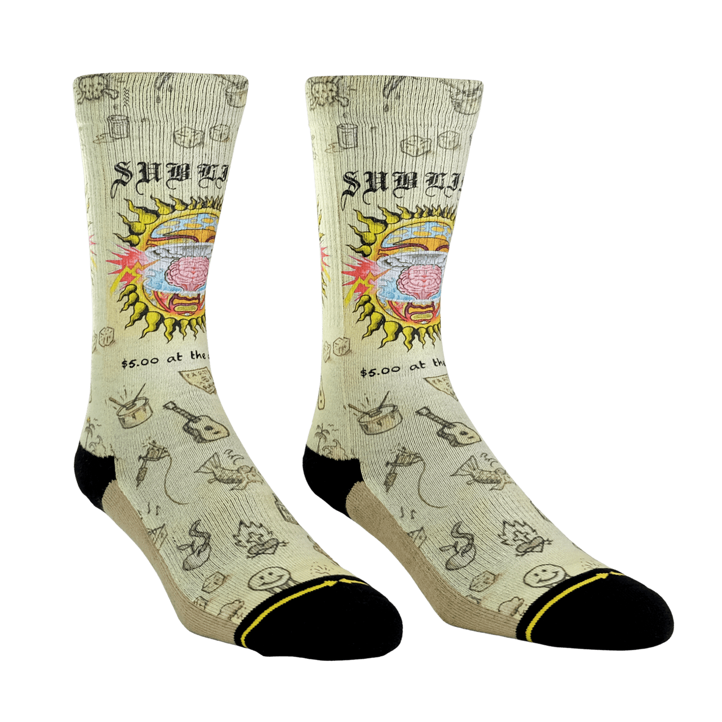 Sublime Mind Blown Tall Socks