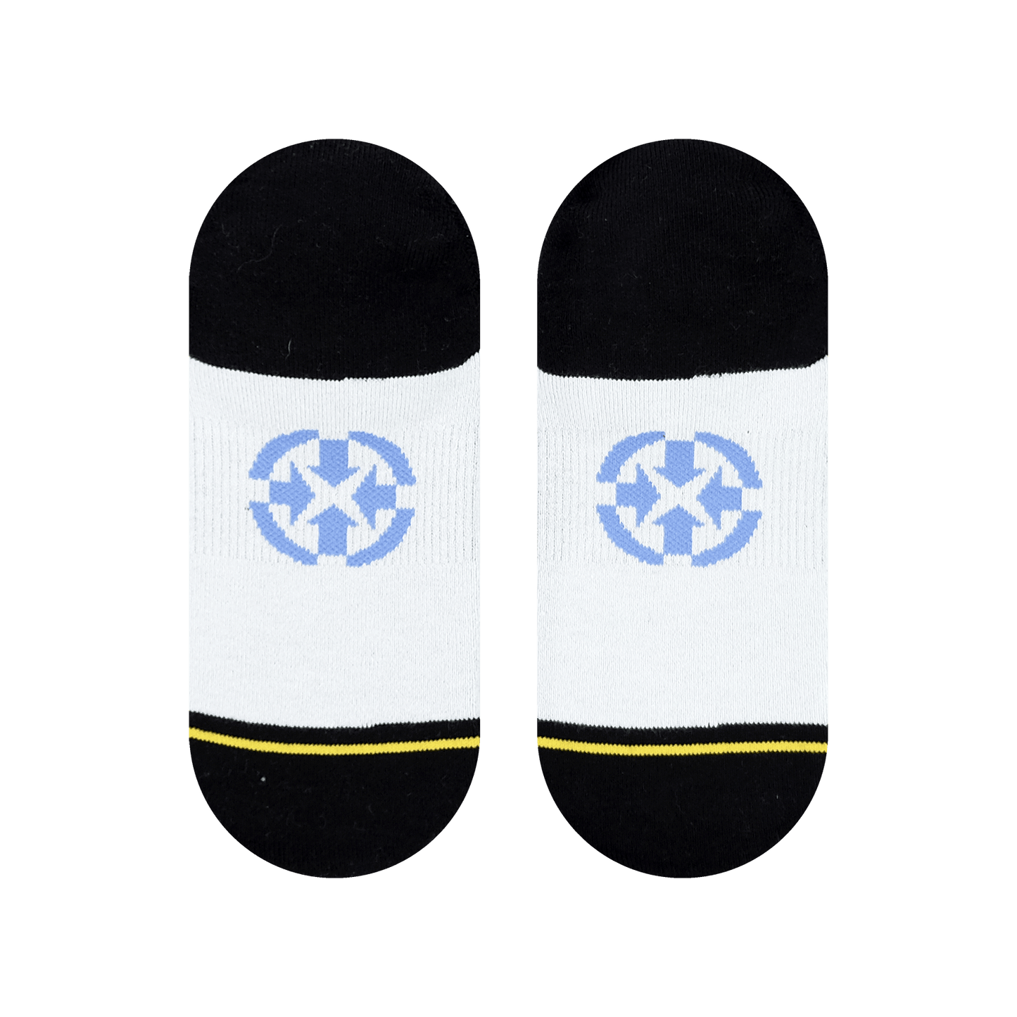 Sublime Sun Blue No Show Socks