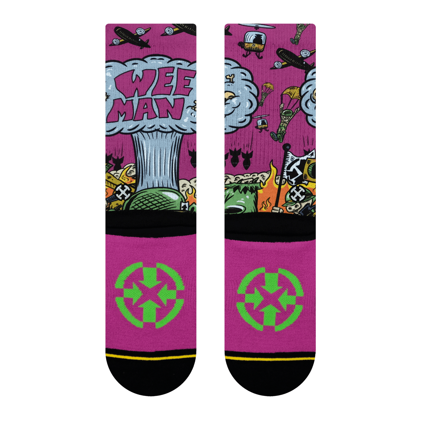 Weeman War Pigs Crew Socks