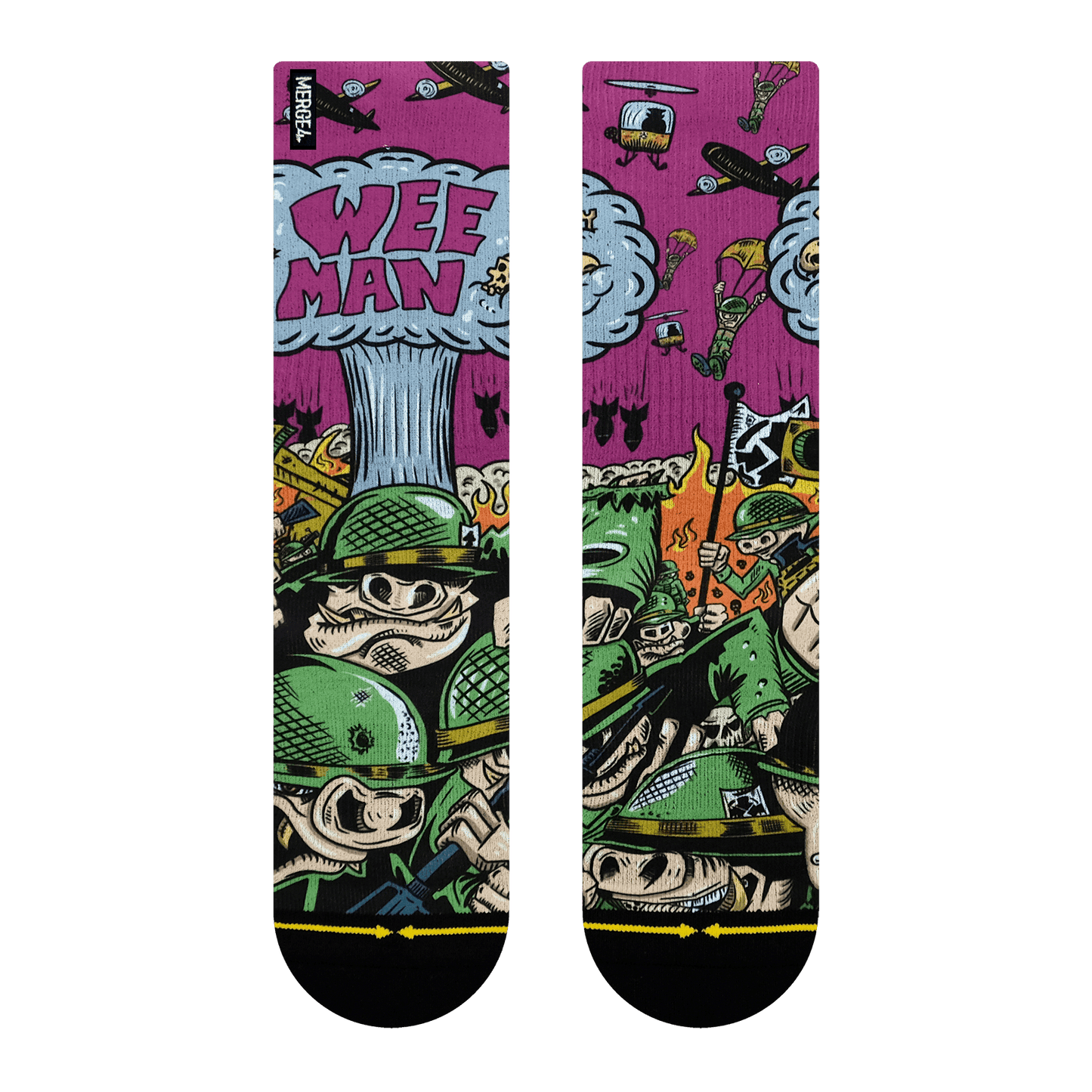 Weeman War Pigs Crew Socks