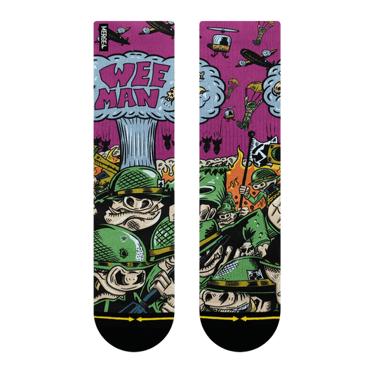 Weeman War Pigs Crew Socks