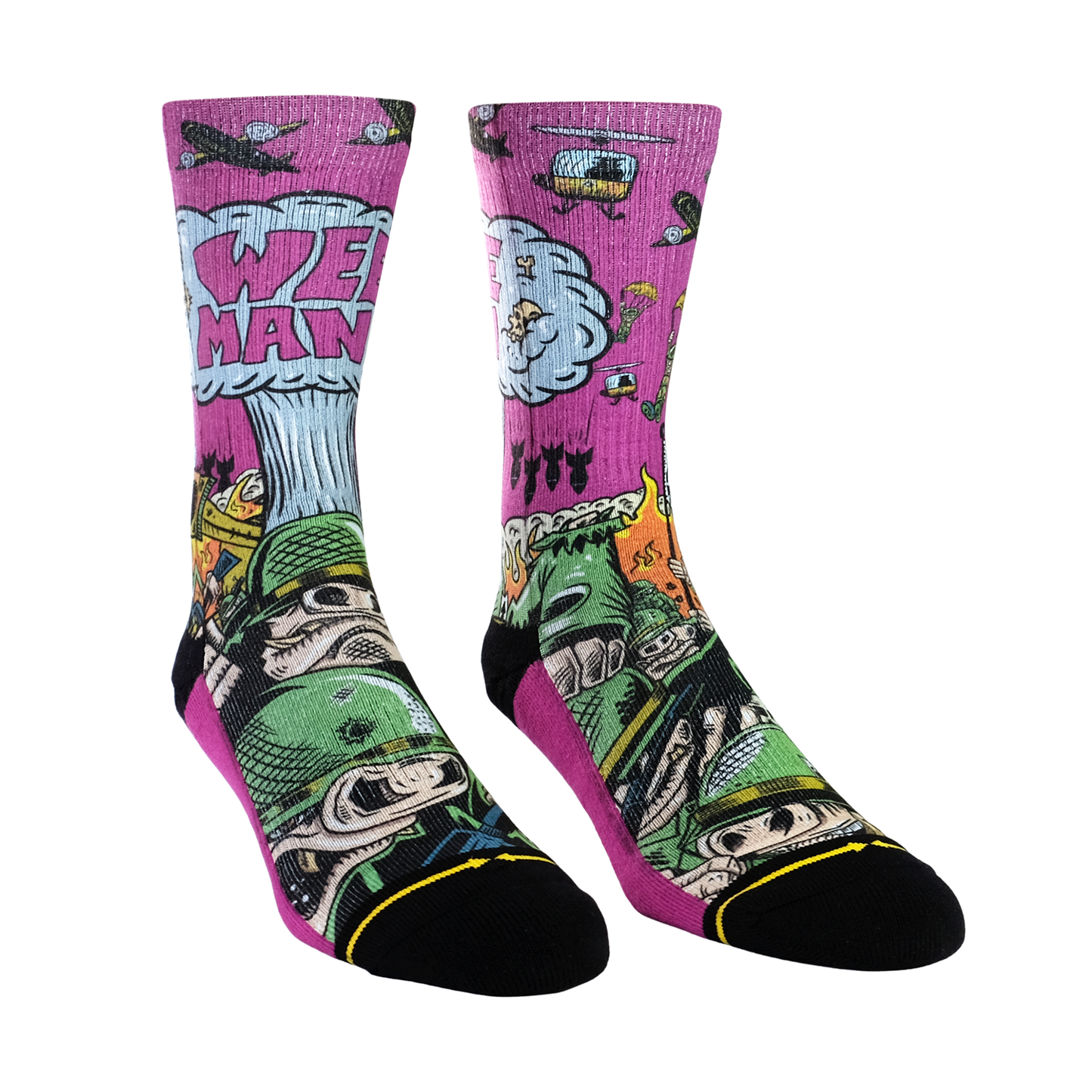 Weeman War Pigs Crew Socks