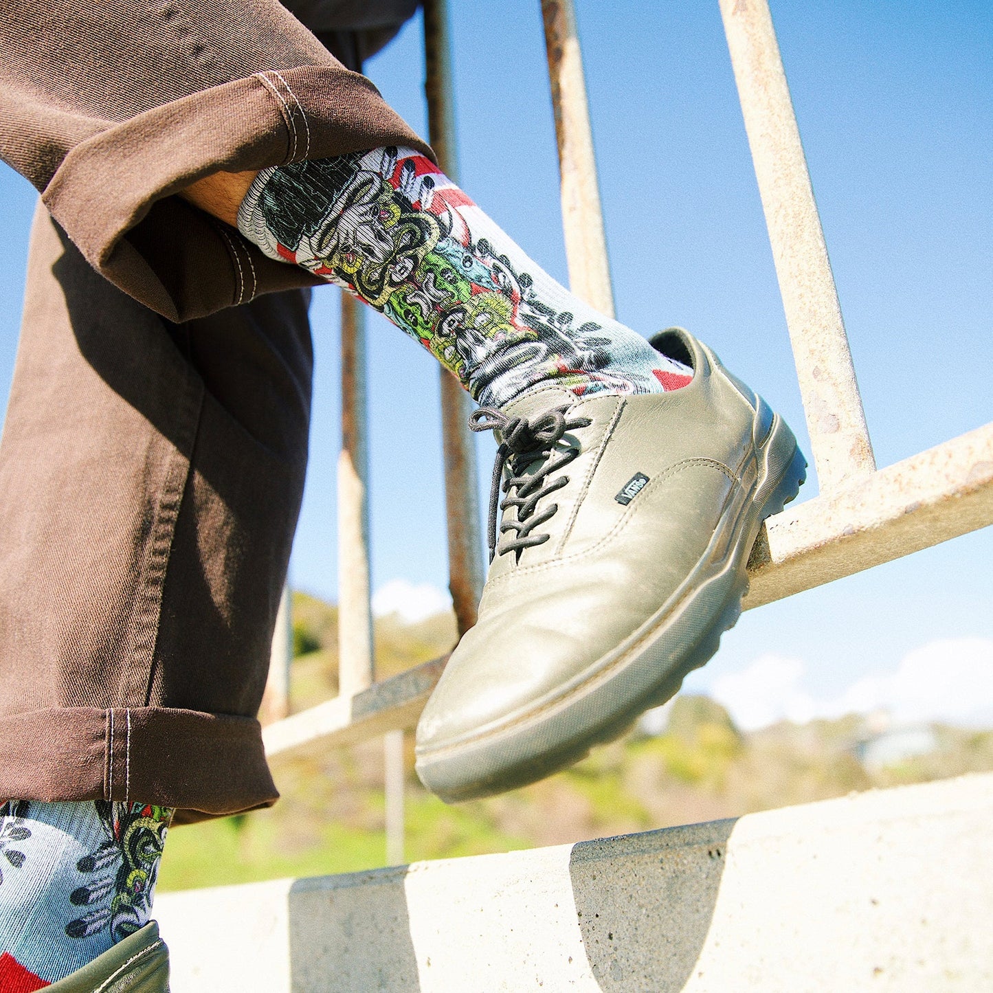 Jeff Ament M.P.S. Crew Sock