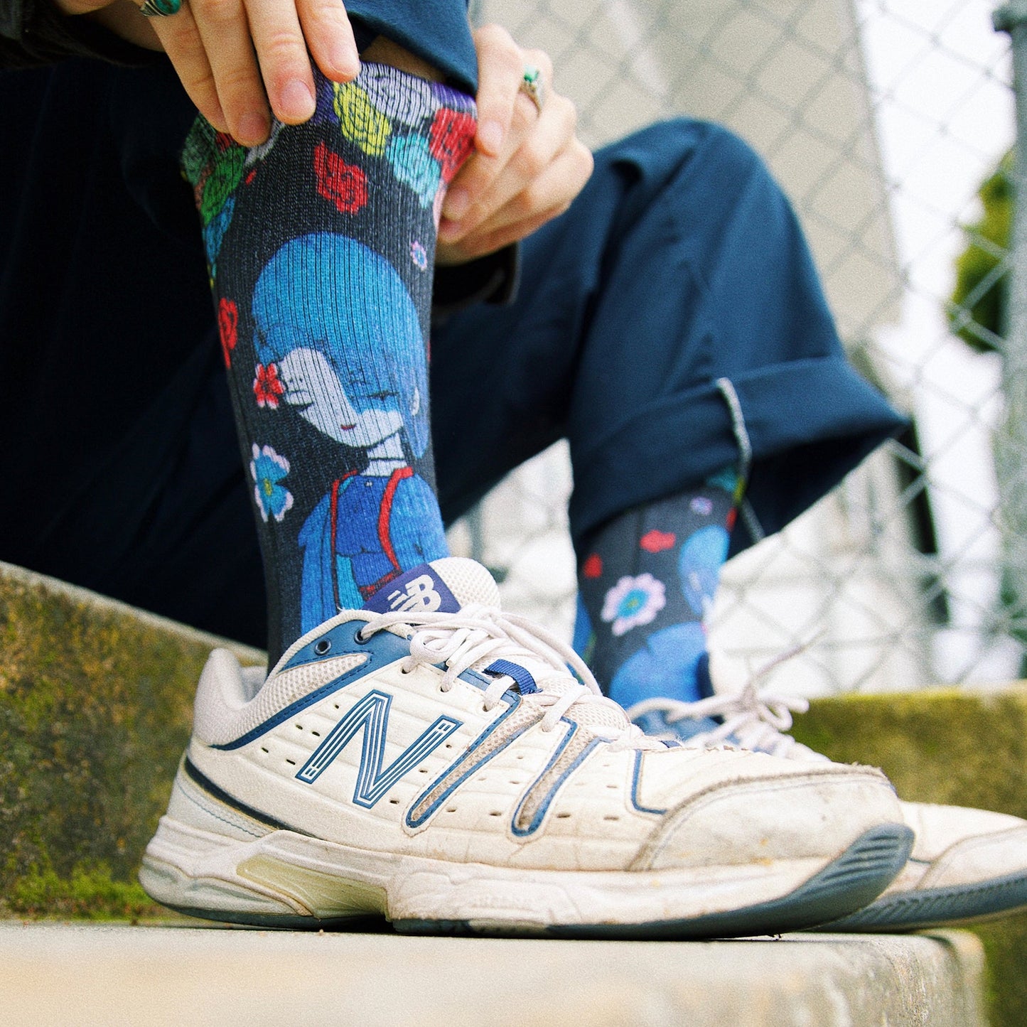 Josh Rodriguez Utsukushii Crew Sock