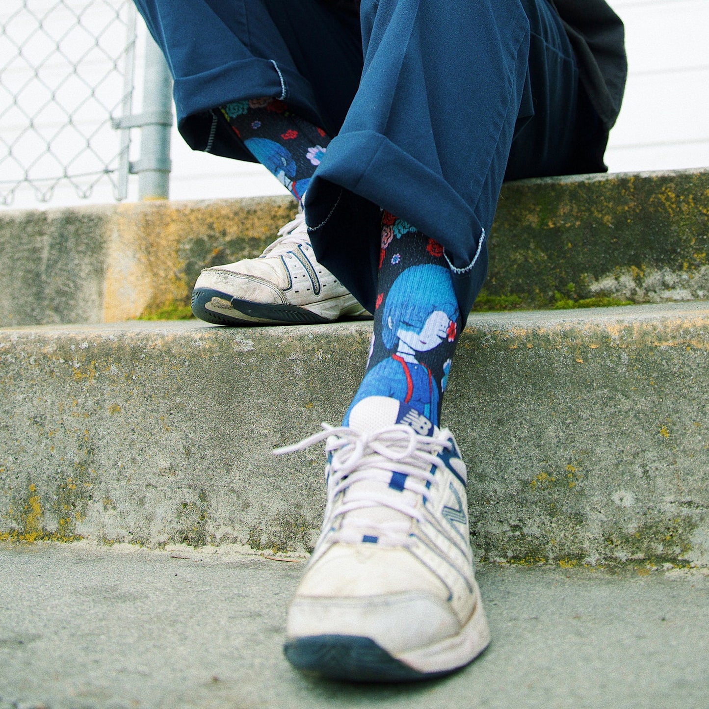 Josh Rodriguez Utsukushii Crew Sock