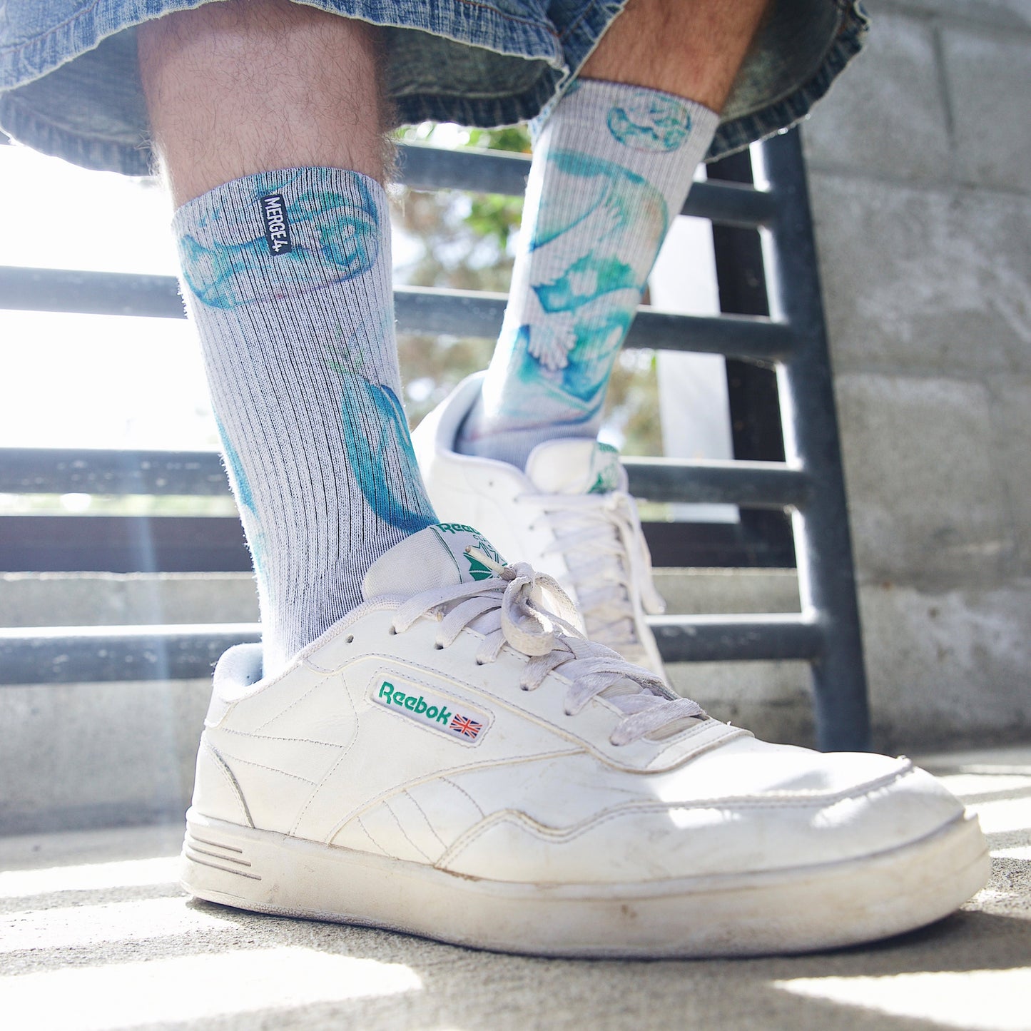 Maia Negre Dove Crew Sock