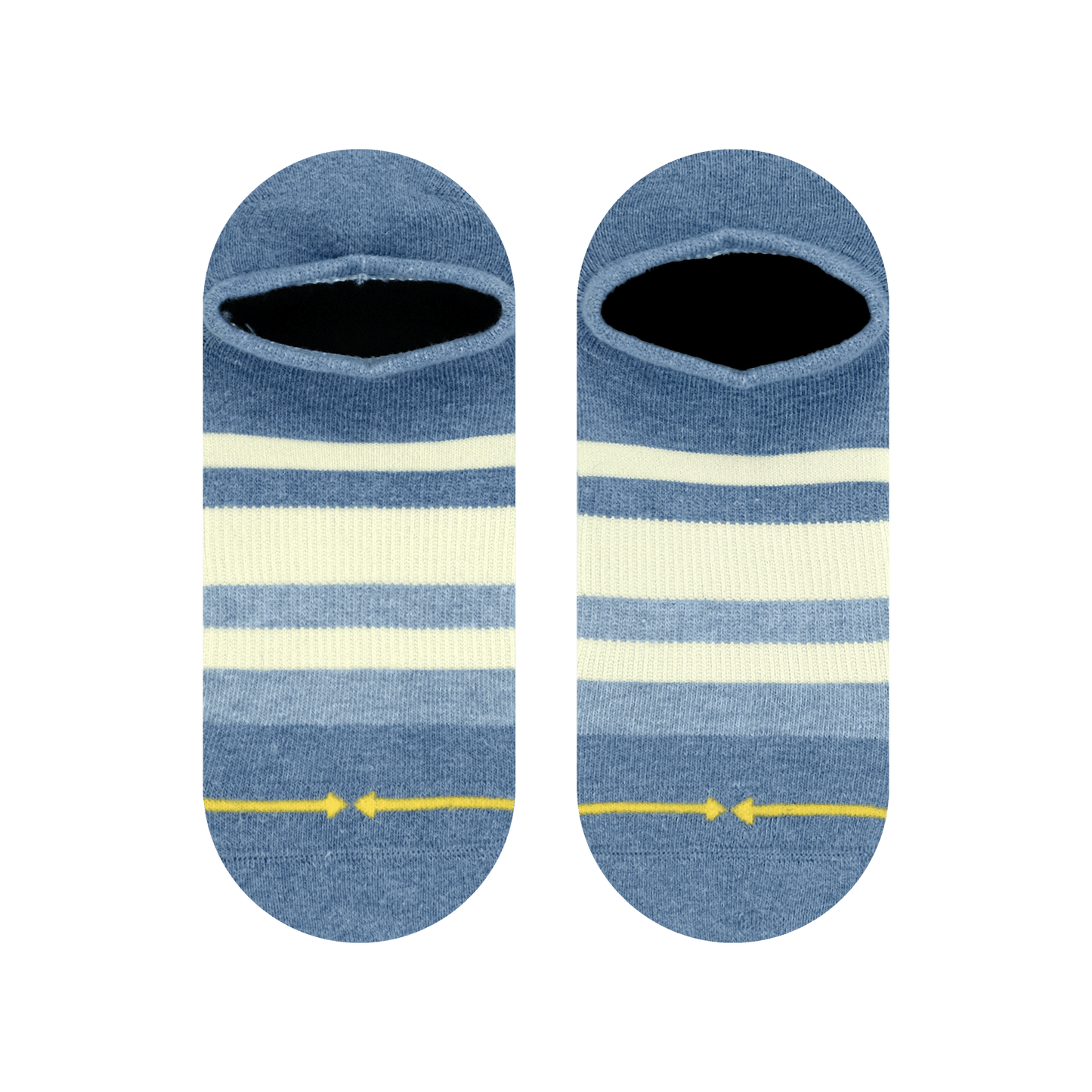 Plant-Based Dye No Show Socks 3-Pack
