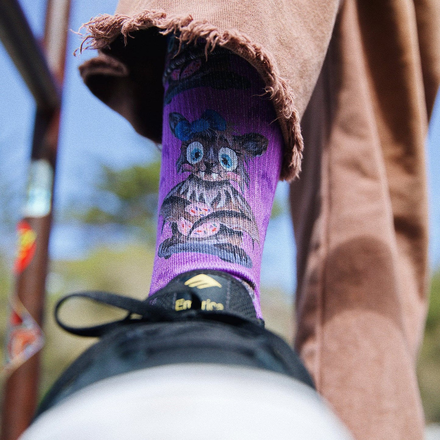Minna Stess Sockturnal Crew Socks