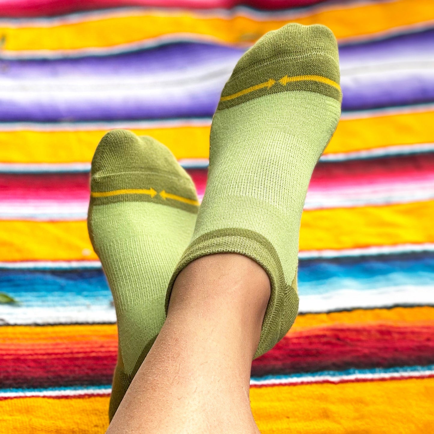 Organic Cotton Color Block Combo Socks 8-Pack
