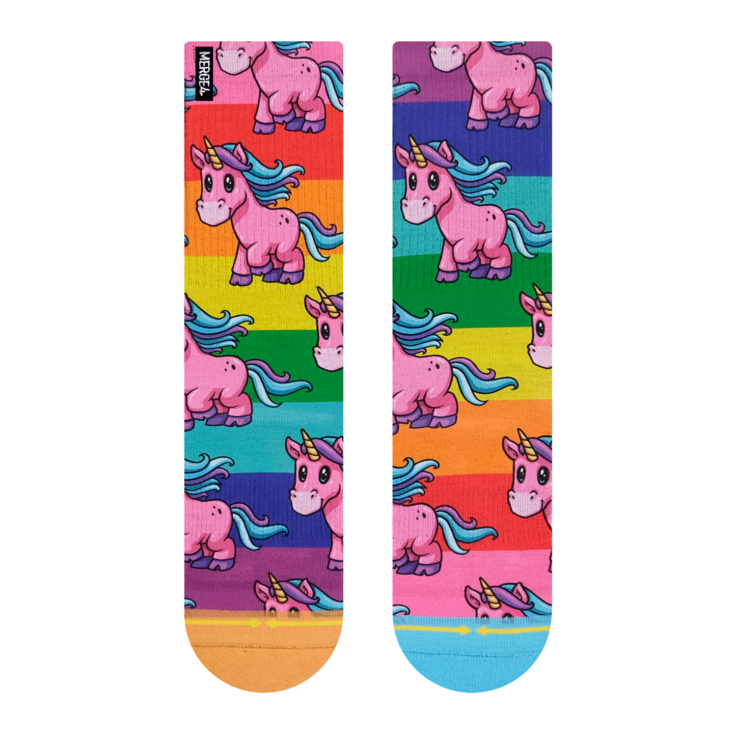Pride Unicorn Crew Socks