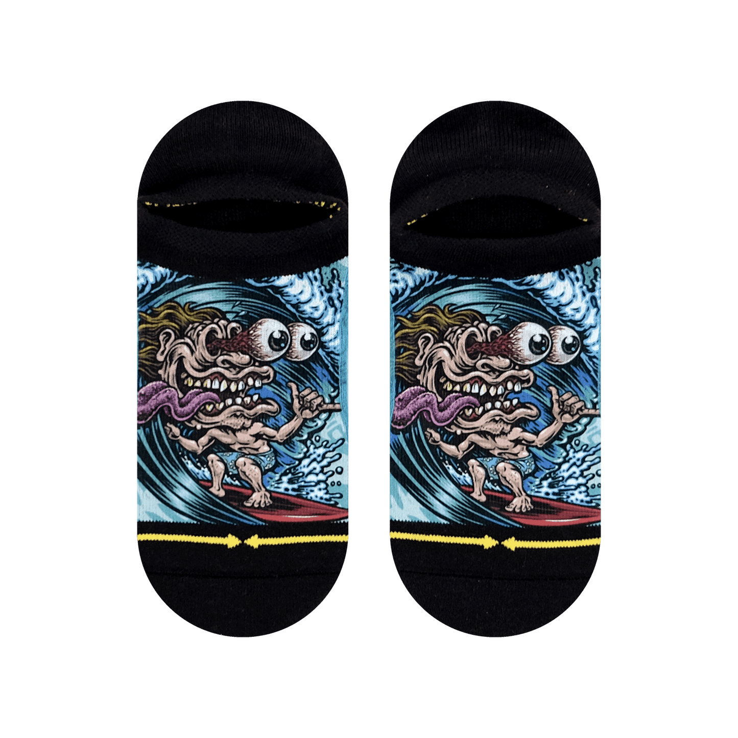 Jimbo Surf Freak No Show Socks