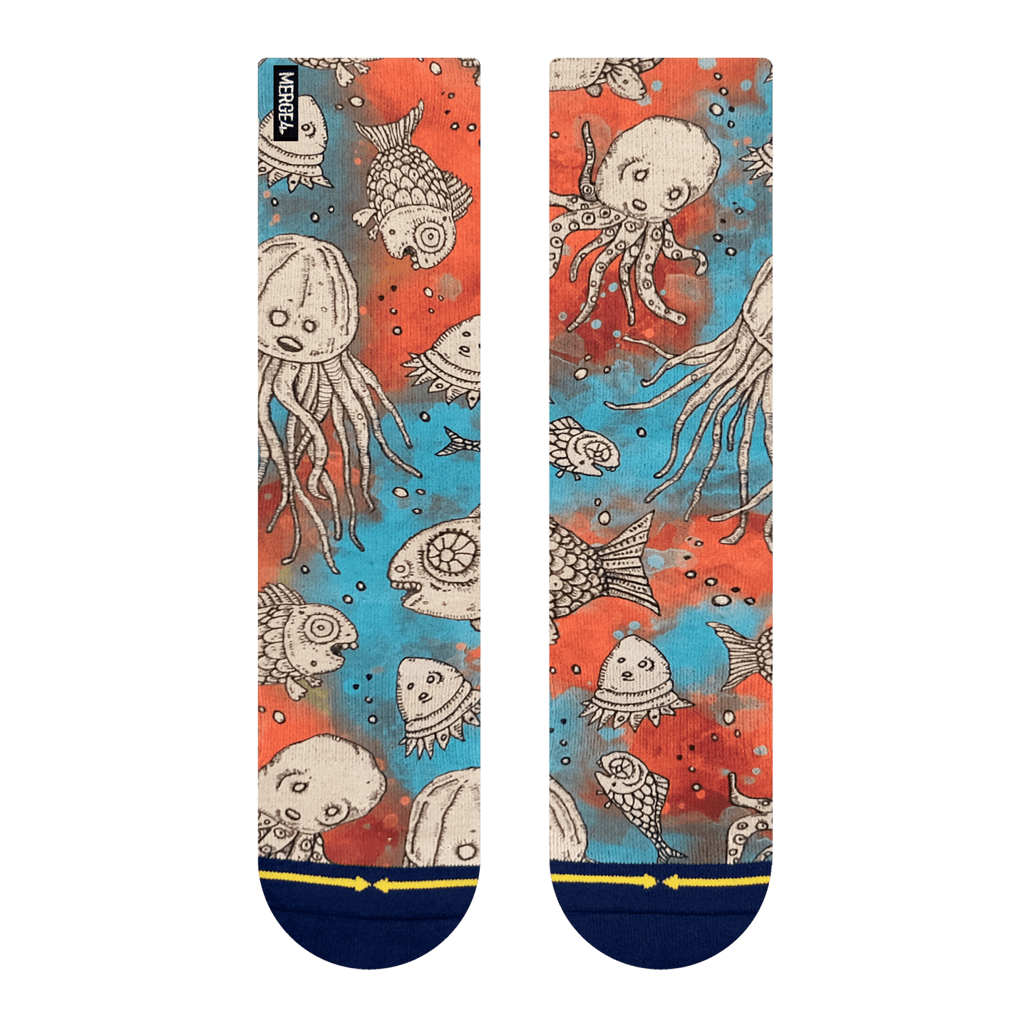 Bad Otis Link Crew Sock 5 Pack