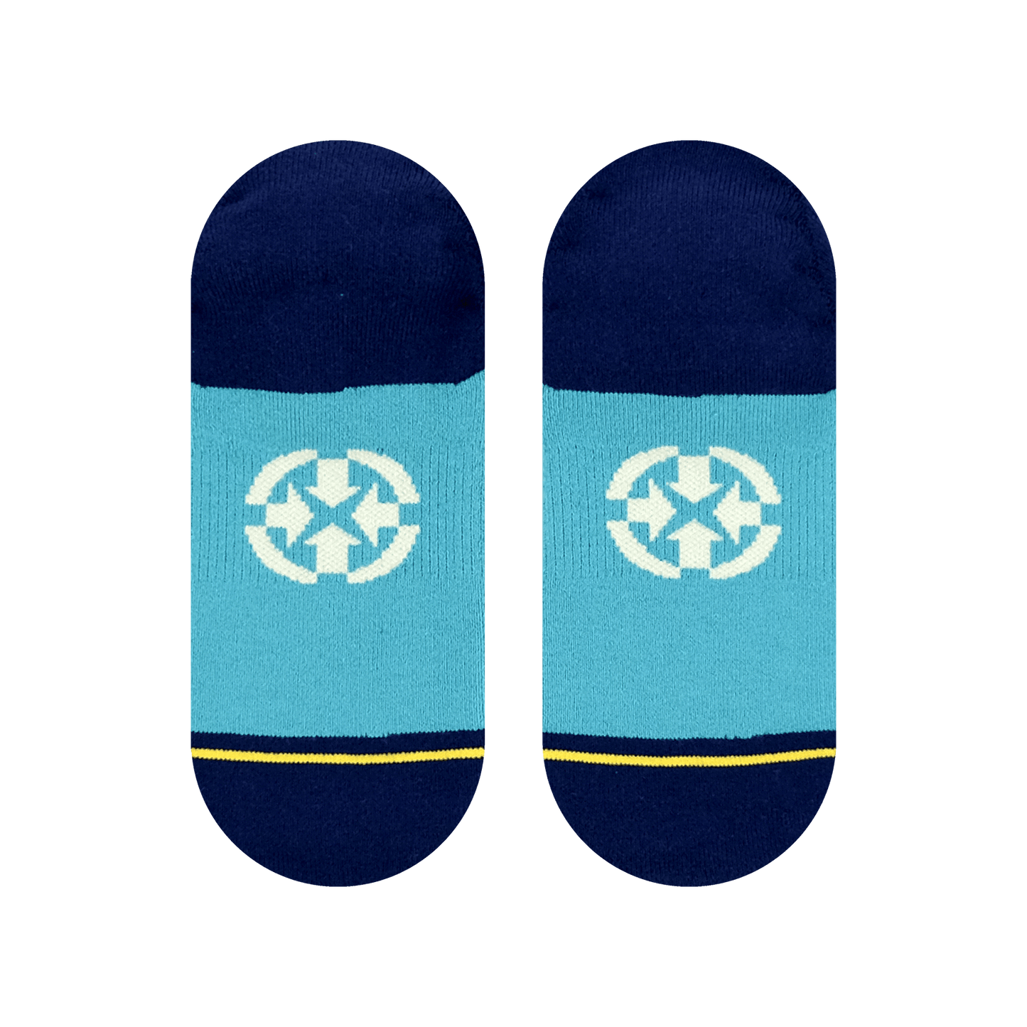 Oceans No Show Sock With Art By Bad Otis Link