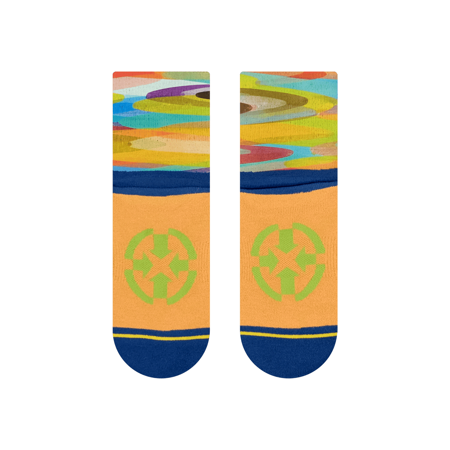 Glory Quarter Crew Socks With Art By Scotty Greathouse