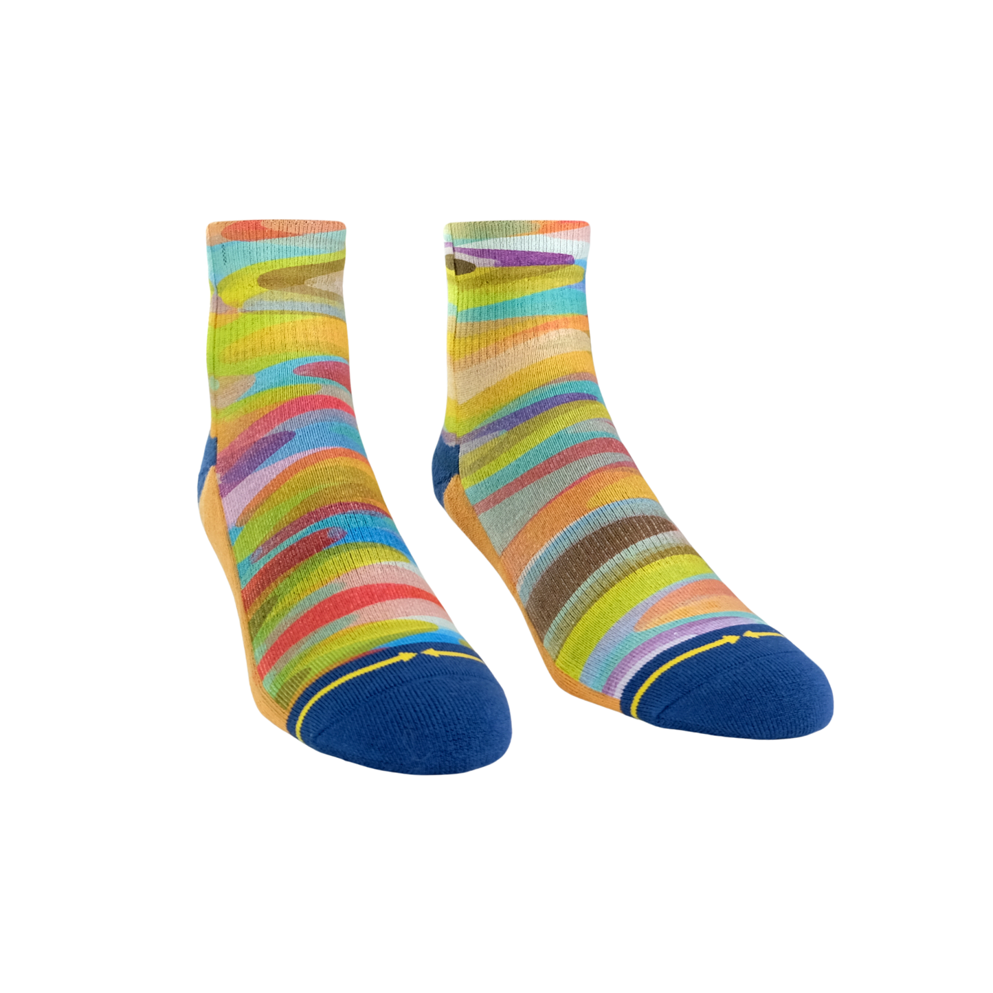 Glory Quarter Crew Socks With Art By Scotty Greathouse