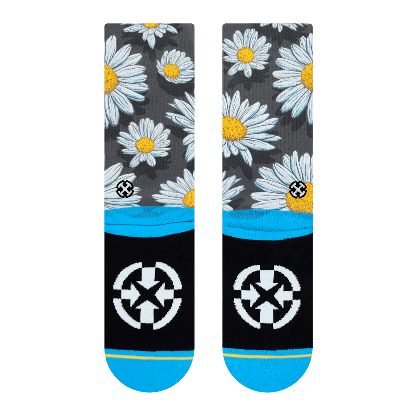 Spring Daisies Crew Socks Art By Slogan