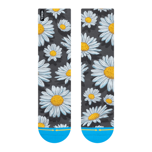 Spring Daisies Crew Socks Art By Slogan