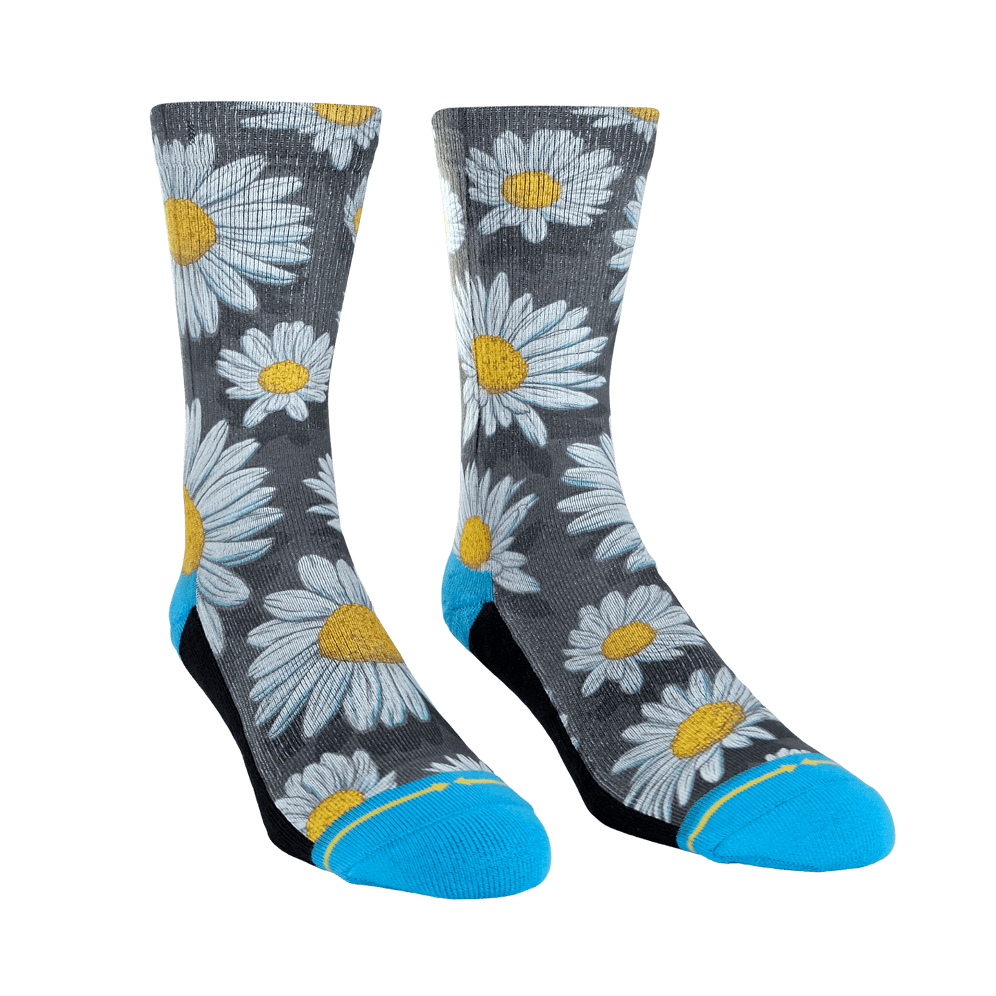 Spring Daisies Crew Socks Art By Slogan
