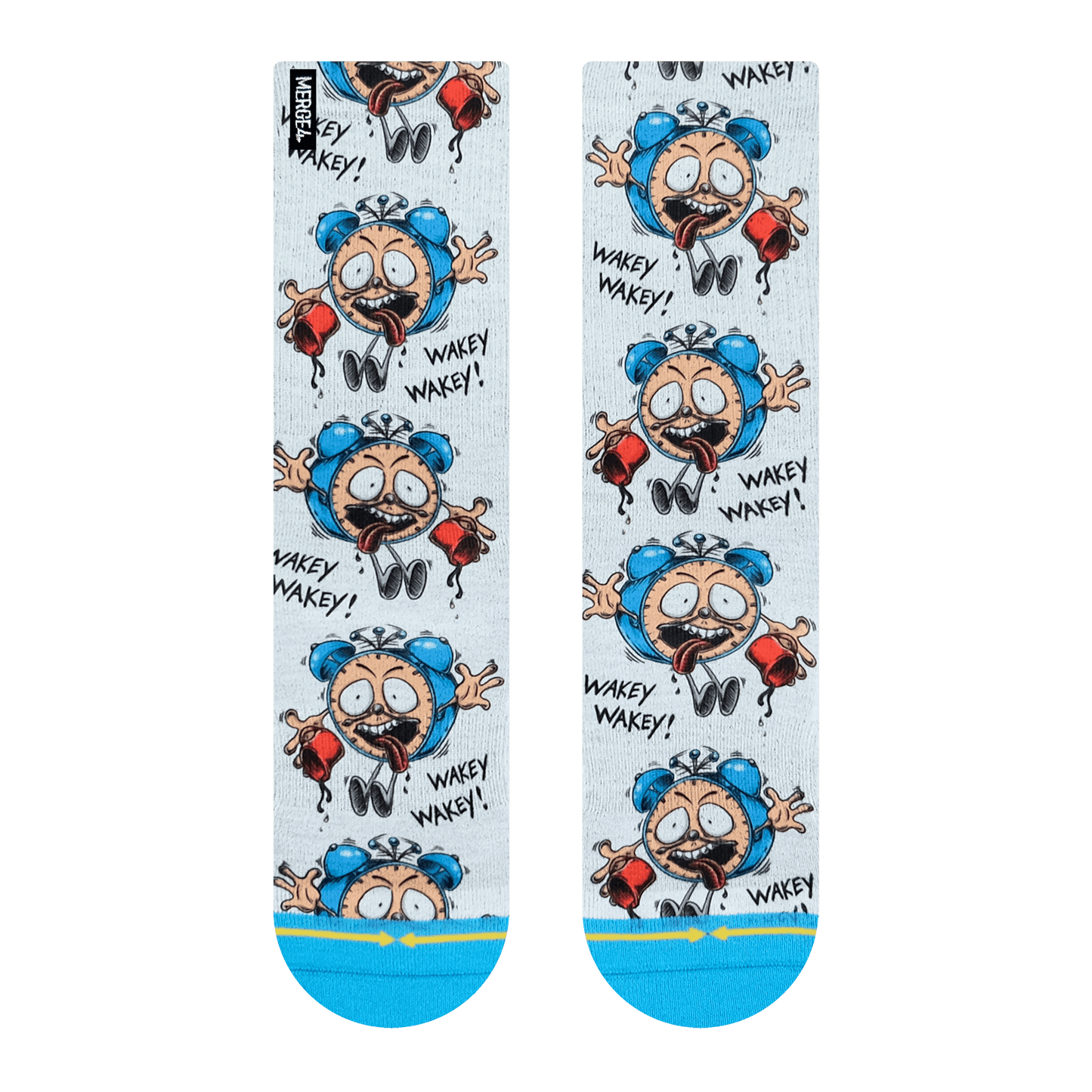 Wakey Wakey Skate Socks Art By Steve Caballero