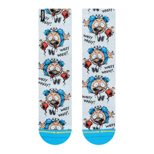 Wakey Wakey Skate Socks Art By Steve Caballero