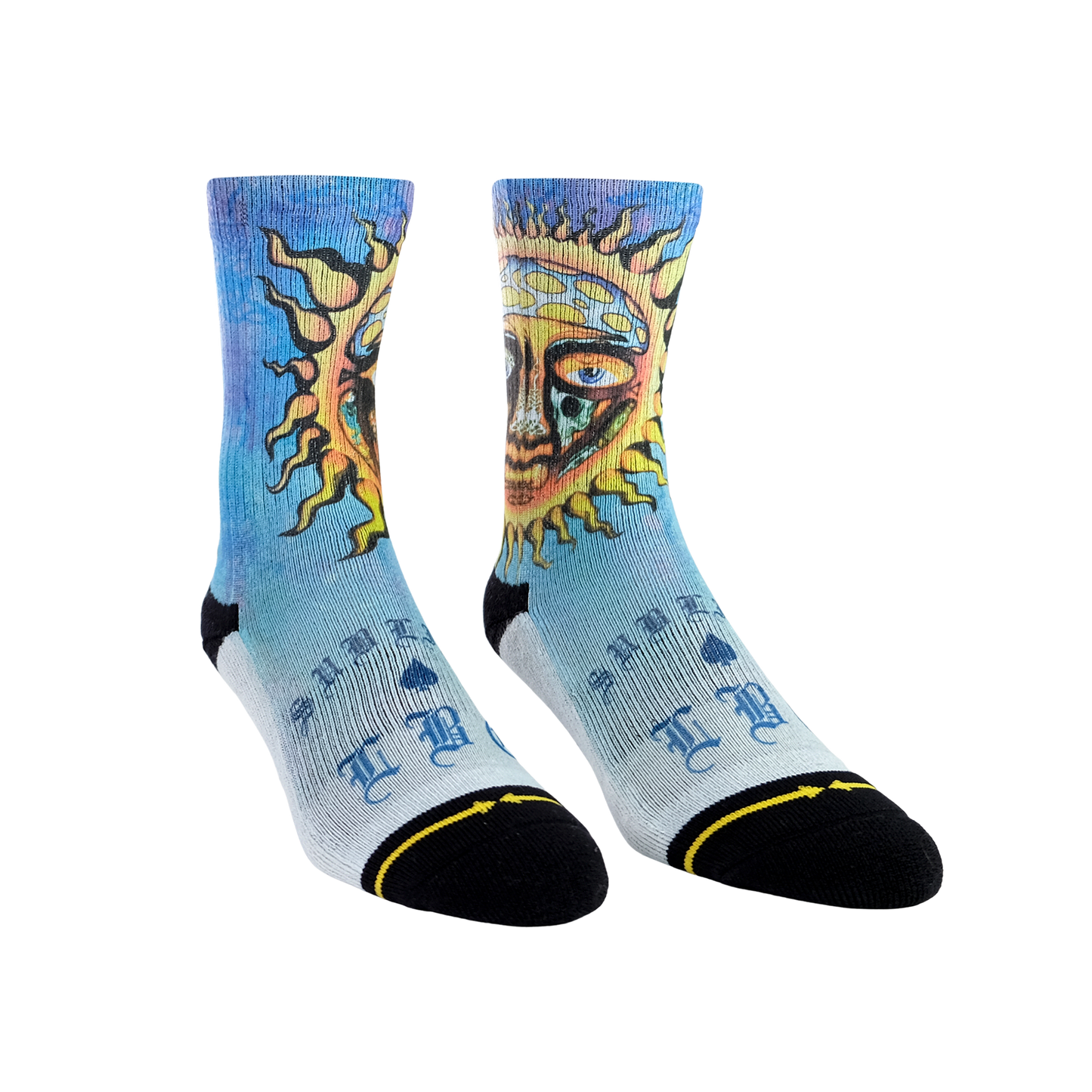 Sublime Sun Blue Youth Crew Socks