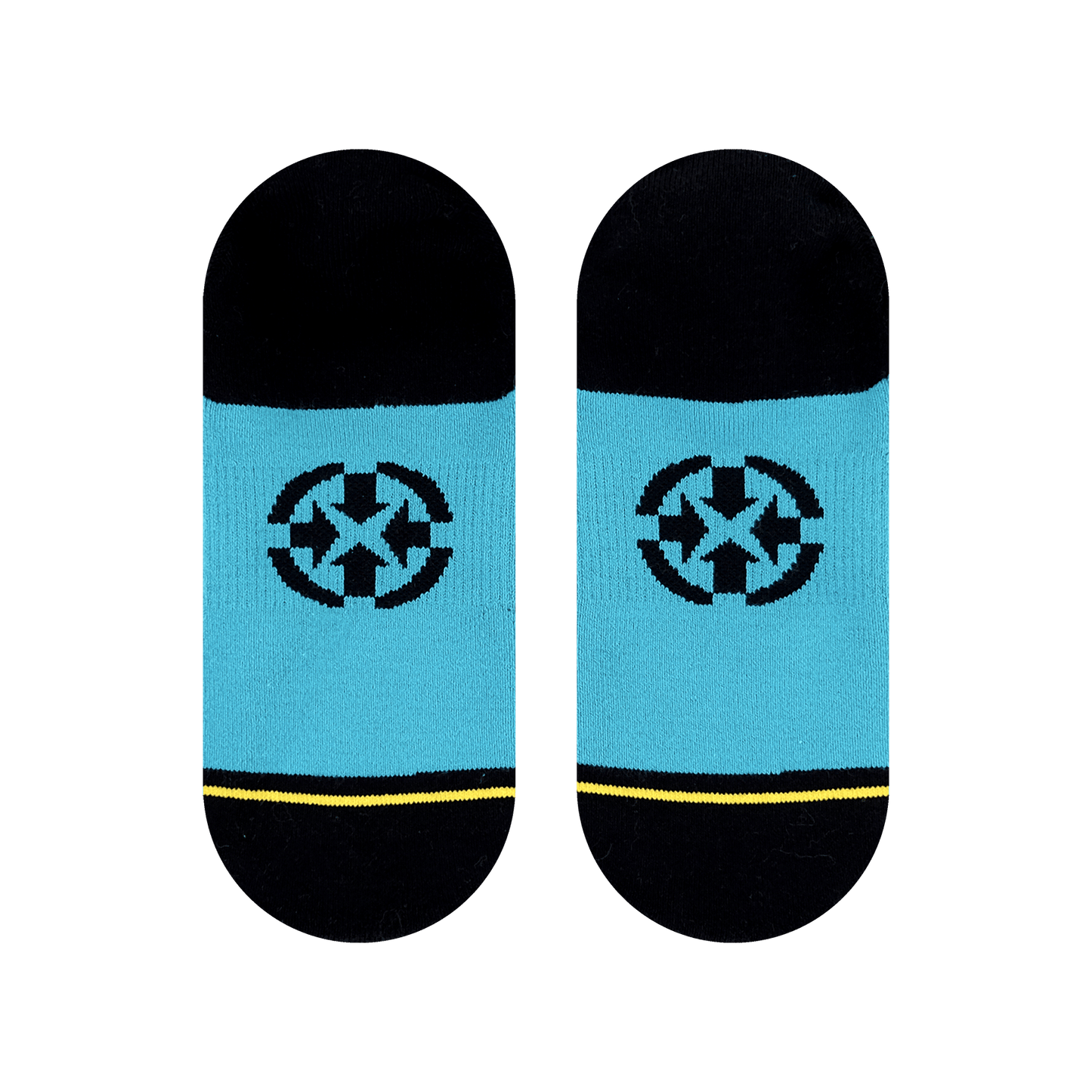 Angler Fish No Show Socks With Art From Umijoo