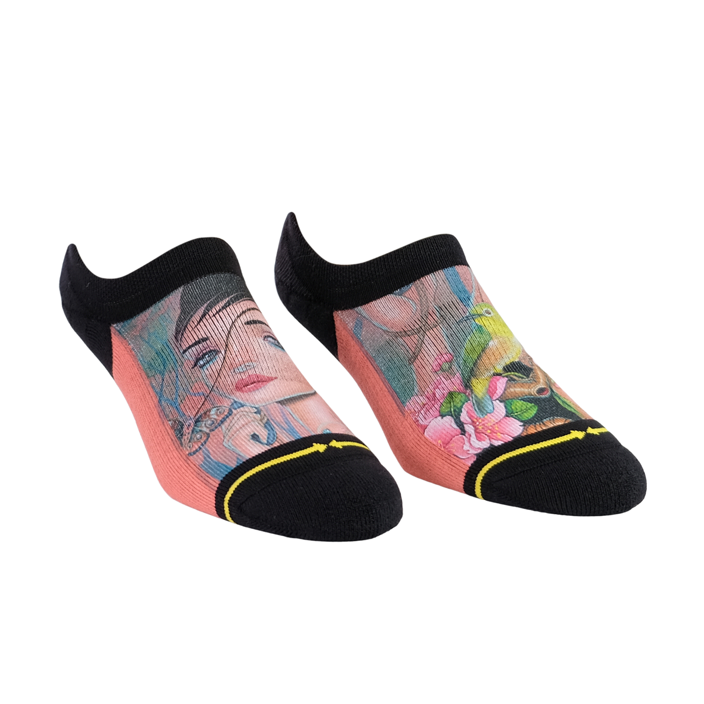 Umijoo Cherry Lane No Show Socks