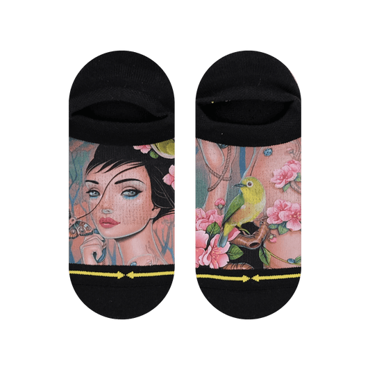 Umijoo Cherry Lane No Show Socks
