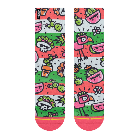 Frida Dreams Crew Socks Art By Walmazan