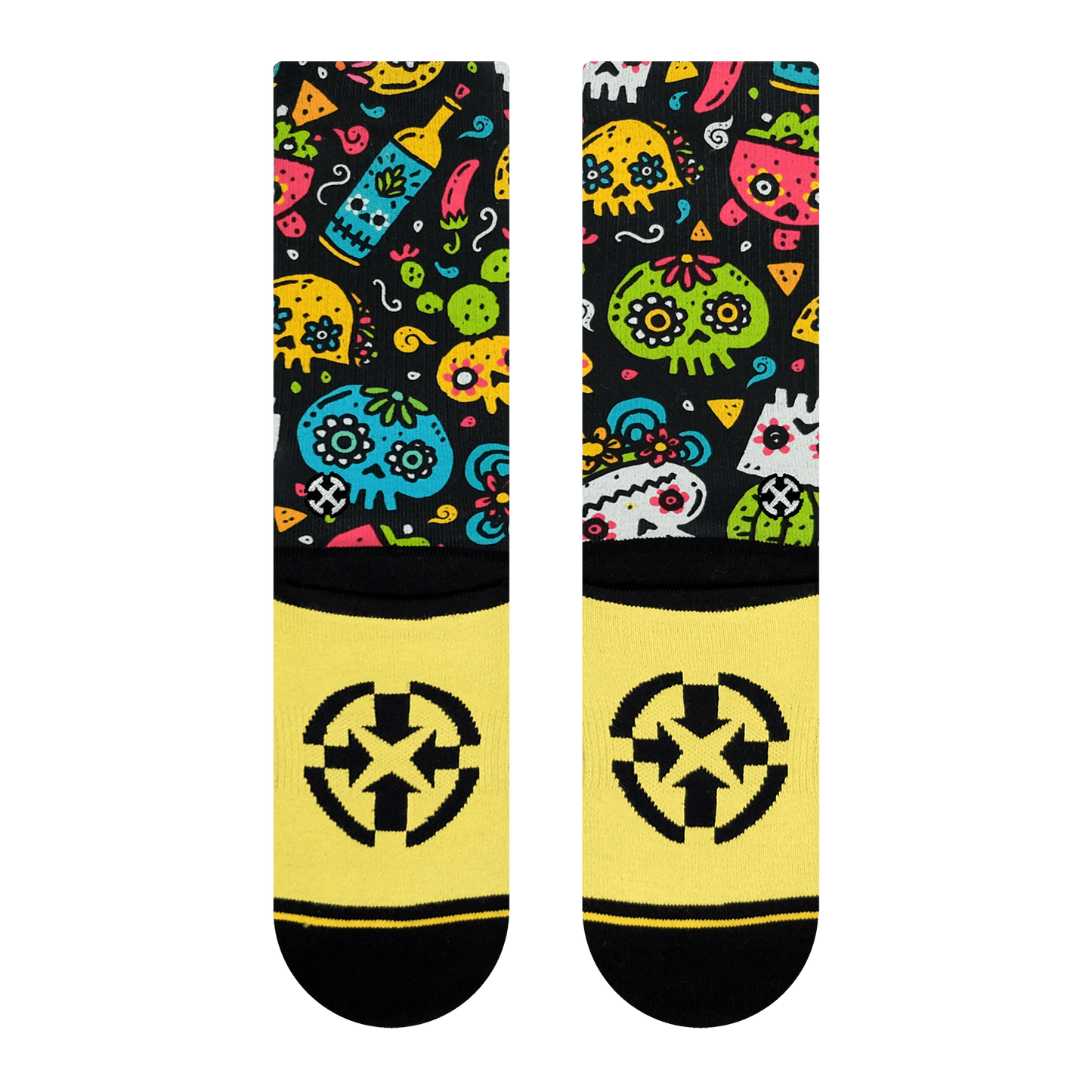 Walmazan Sugar Skulls Mini Crew Socks
