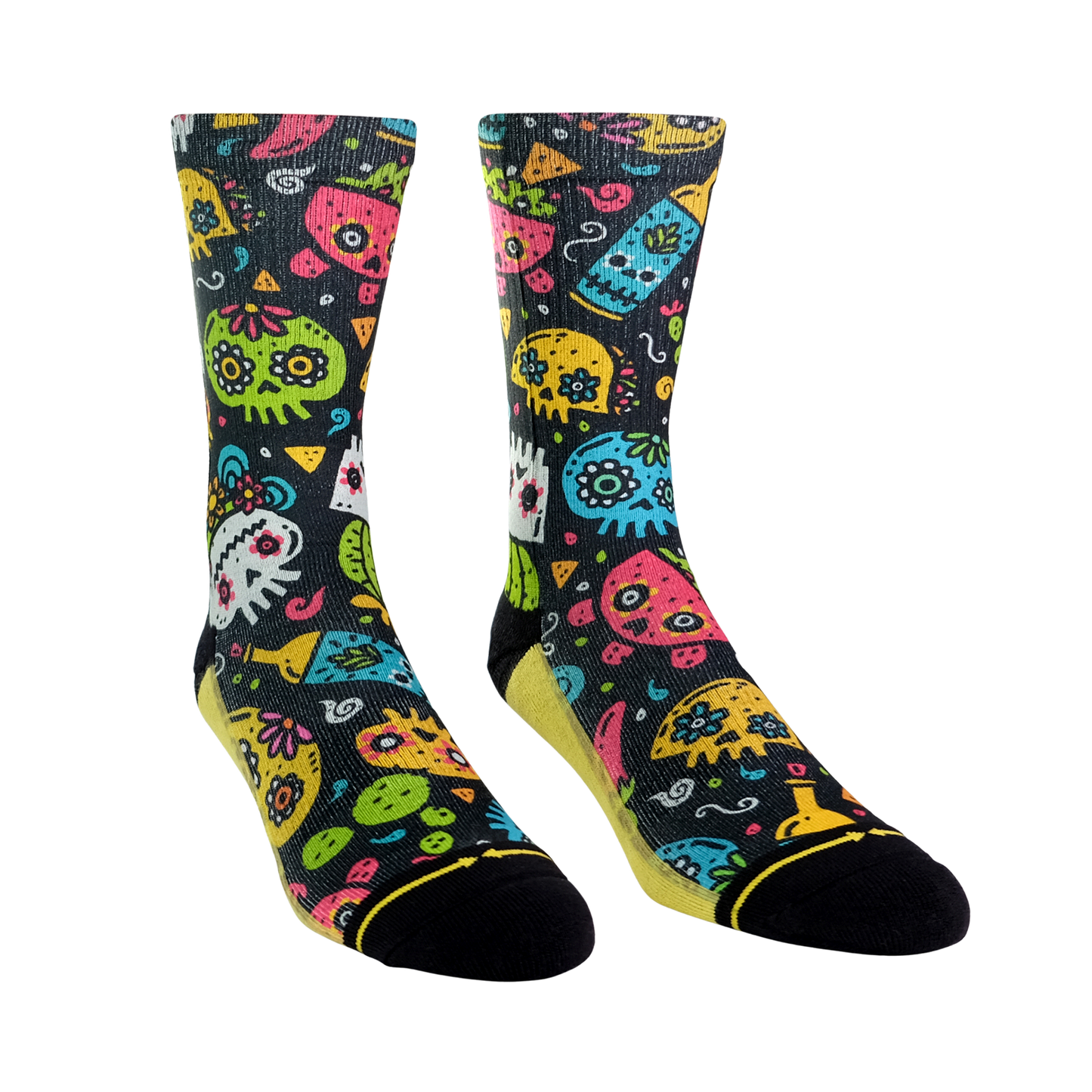 Walmazan Sugar Skulls Mini Crew Socks