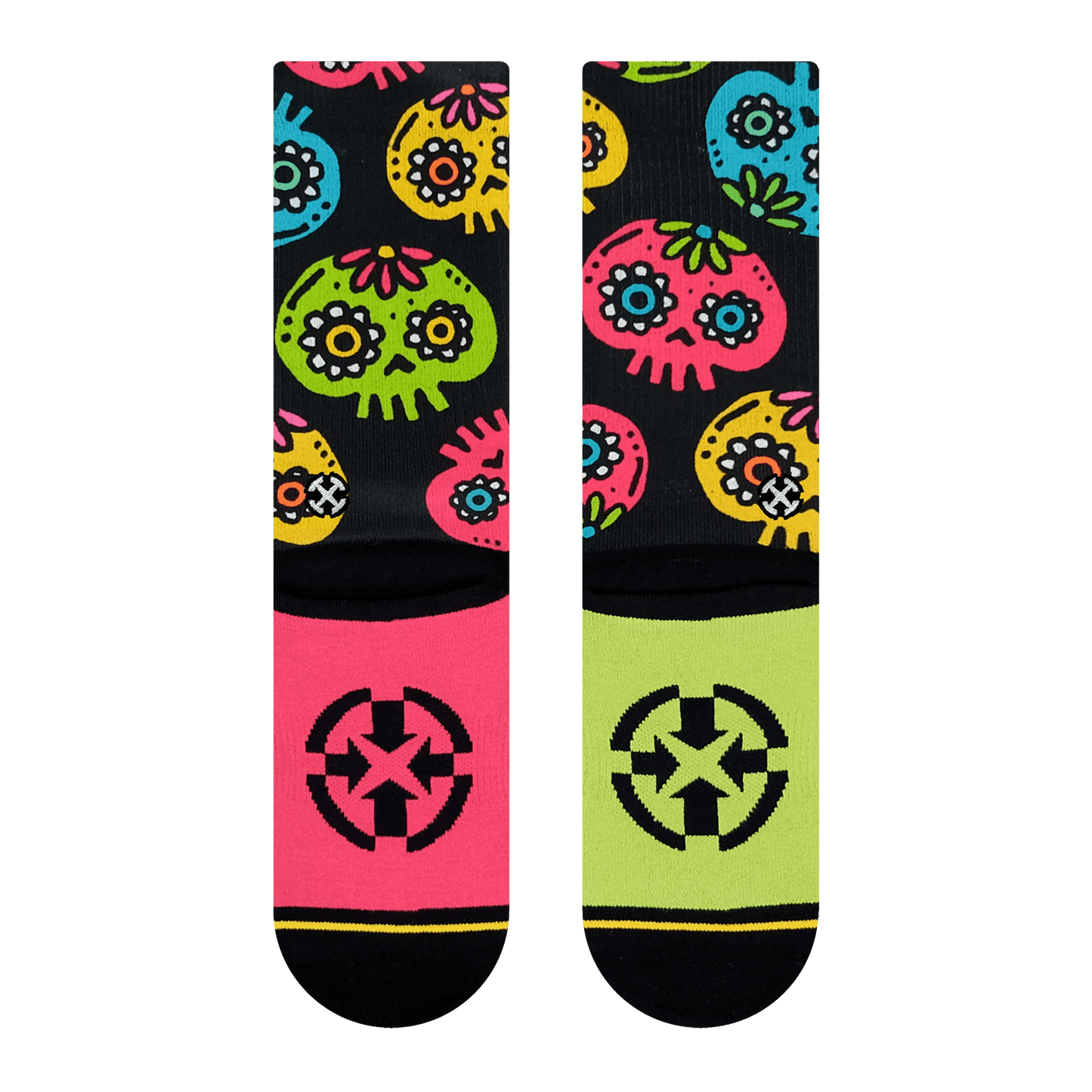 Walmazan Sugar Skulls Crew Socks
