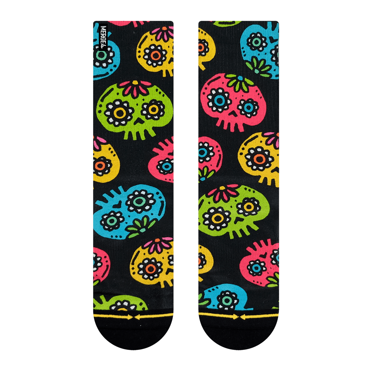 Walmazan Sugar Skulls Crew Socks