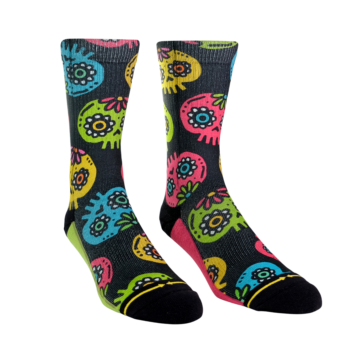 Walmazan Sugar Skulls Crew Socks