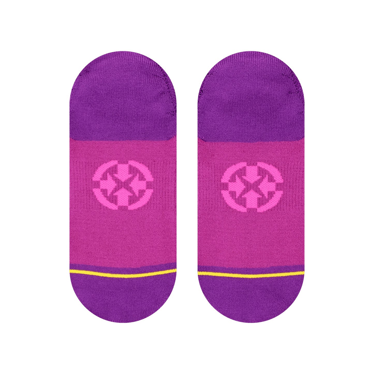 Pink Camo No Show Socks