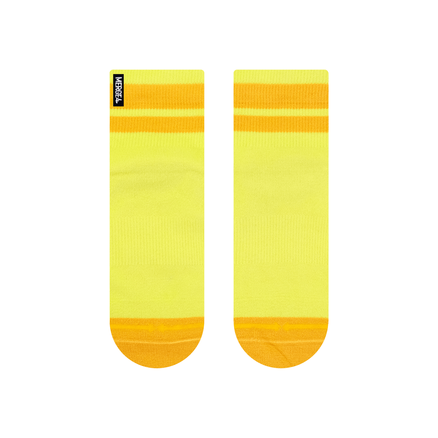Organic Cotton Color Block Quarter Crew Socks 4 Pack