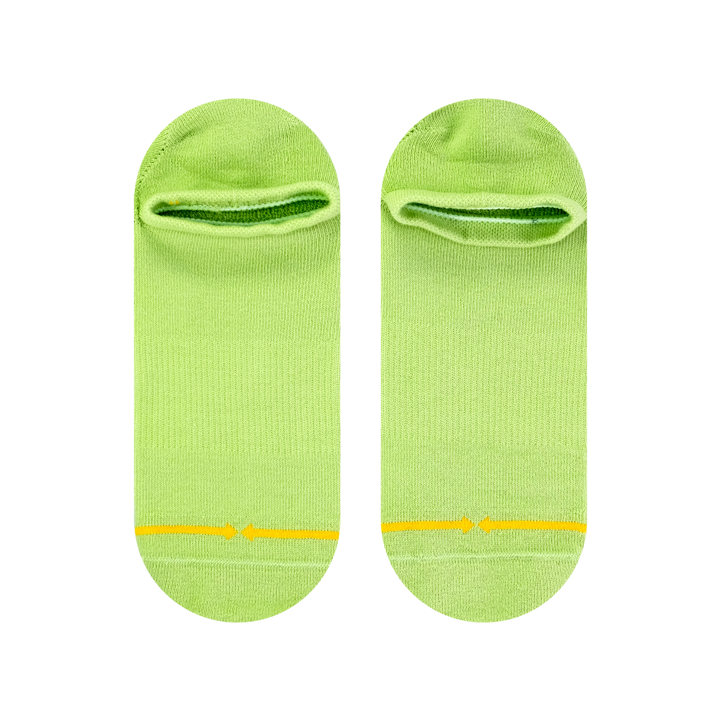 Rainbow Organic Cotton No Show Socks 6-Pack