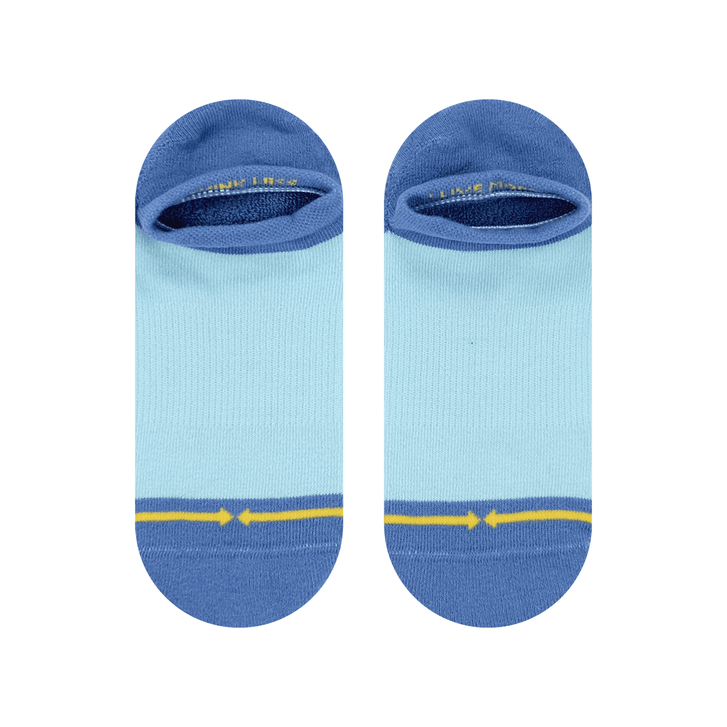 Ocean Organic Cotton No Show Socks From MERGE4
