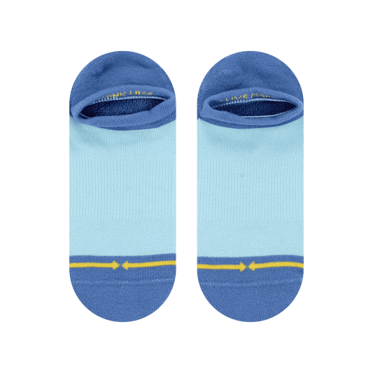 Ocean Organic Cotton No Show Socks From MERGE4