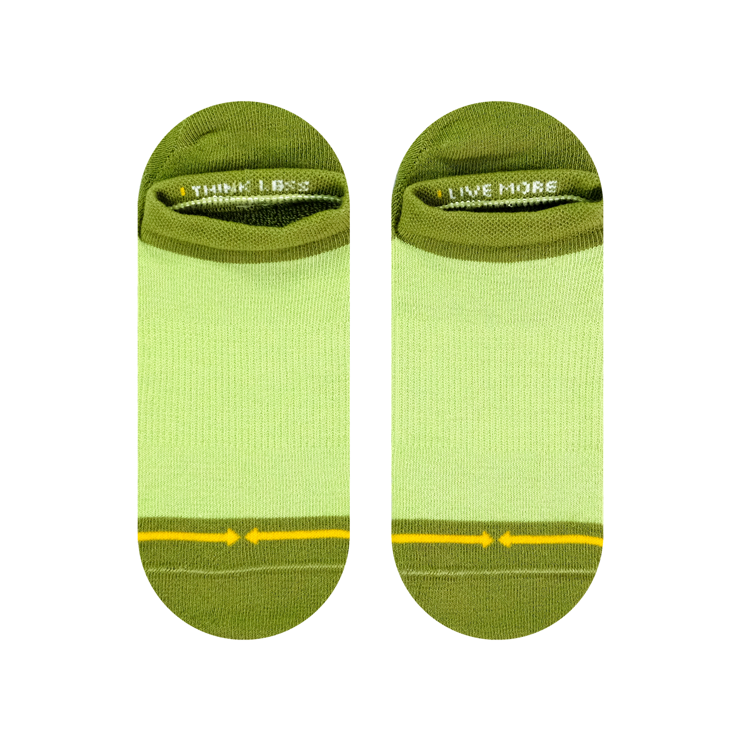 Rainbow Organic Cotton No Show Socks 5-Pack