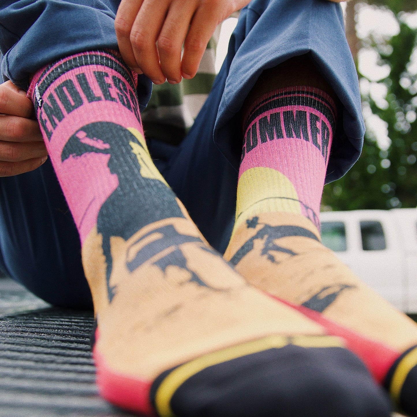 Endless Summer Crew Sock