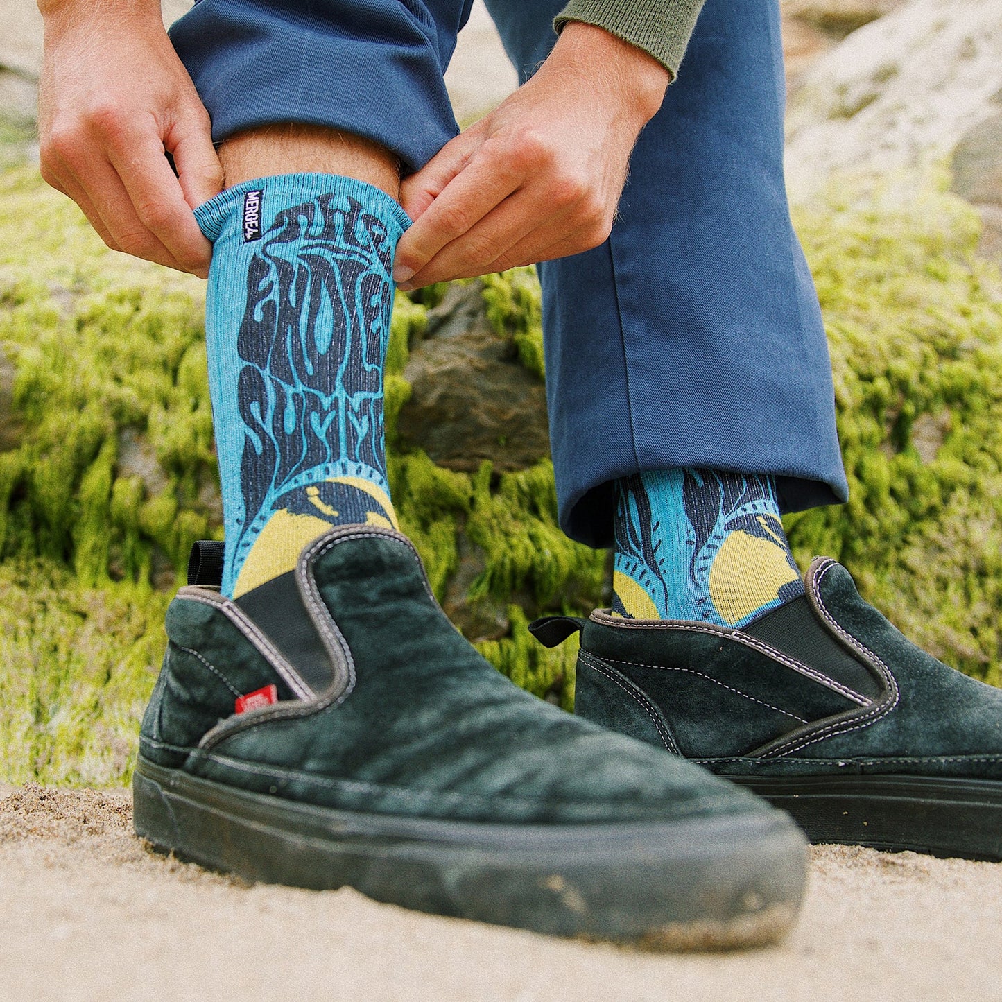 The Endless Summer Surfboard Crew Socks
