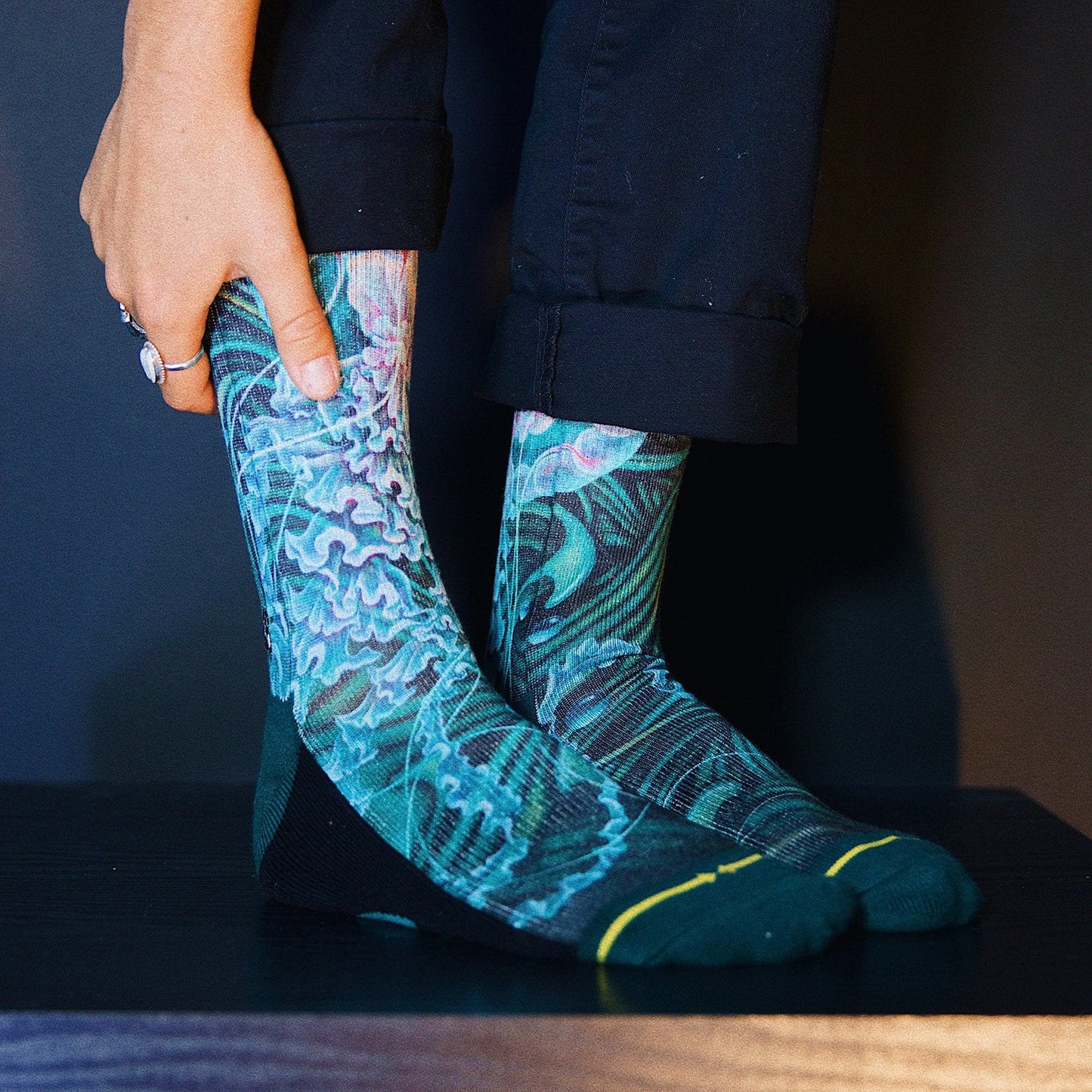 Umijoo Sea Jellies Crew Socks