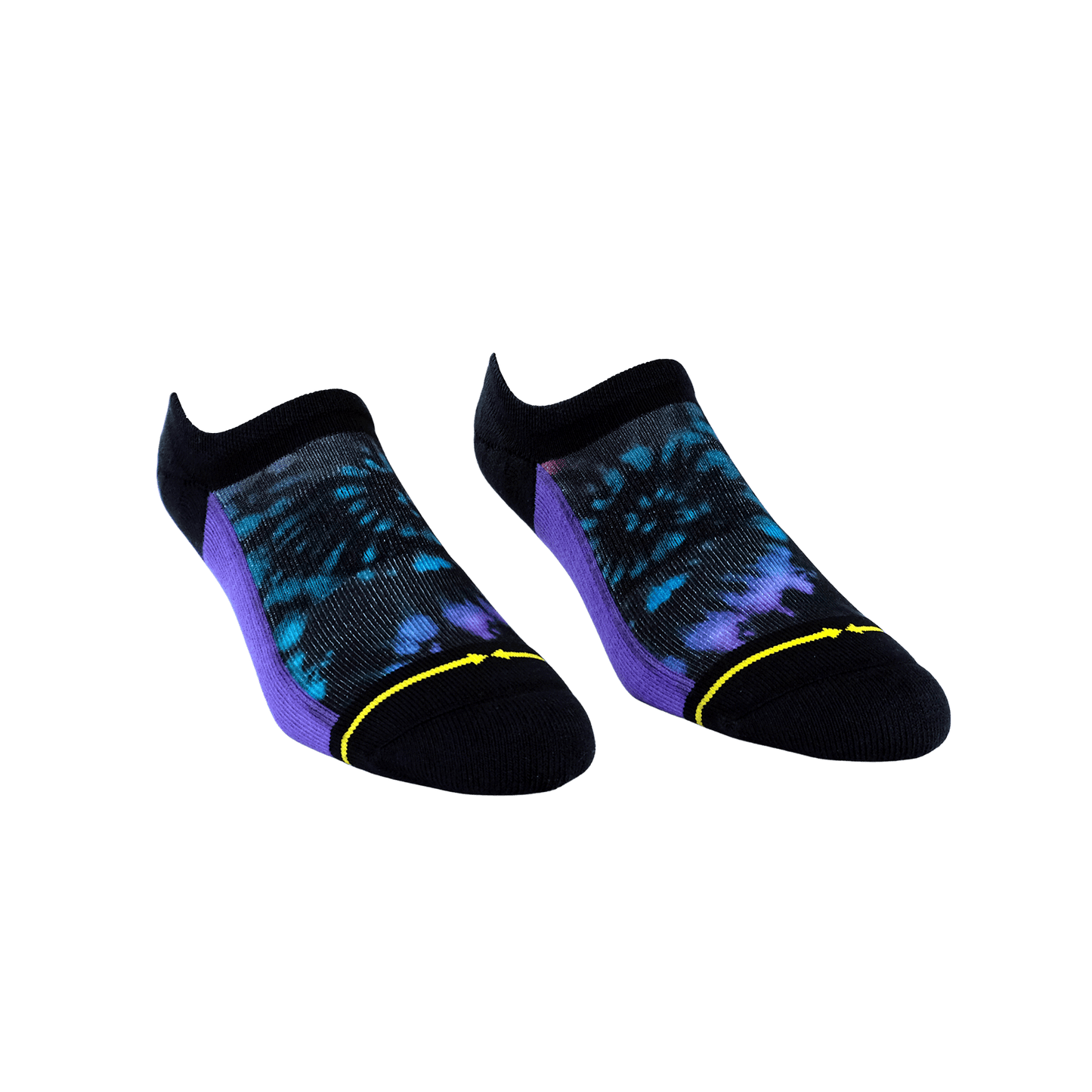 Far Out Tie Dye No Show Socks