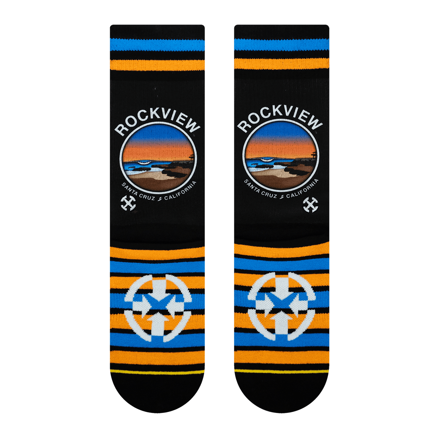 Slidertown Rockview Crew Socks
