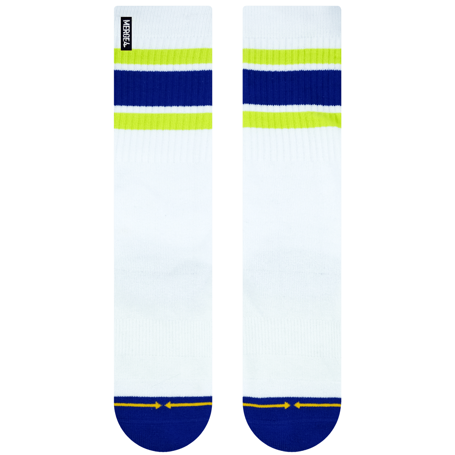 Organic Cotton Haven Green Tall Tube Socks From MERGE4