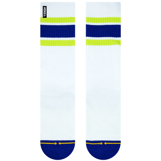 Organic Cotton Haven Green Tall Tube Socks From MERGE4